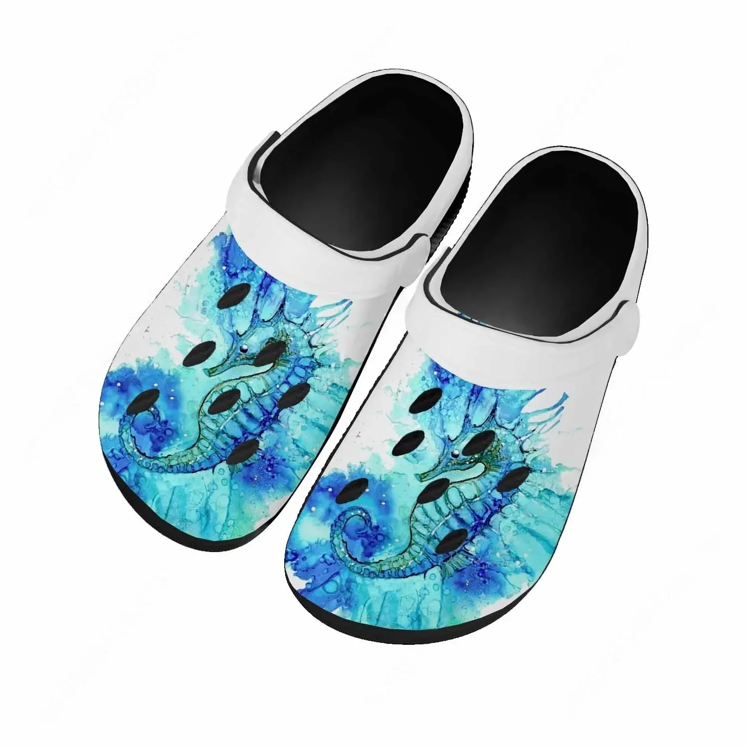 Men Shoes High - Seepferdchen-Sandalen für Damen und Teenager, Modische