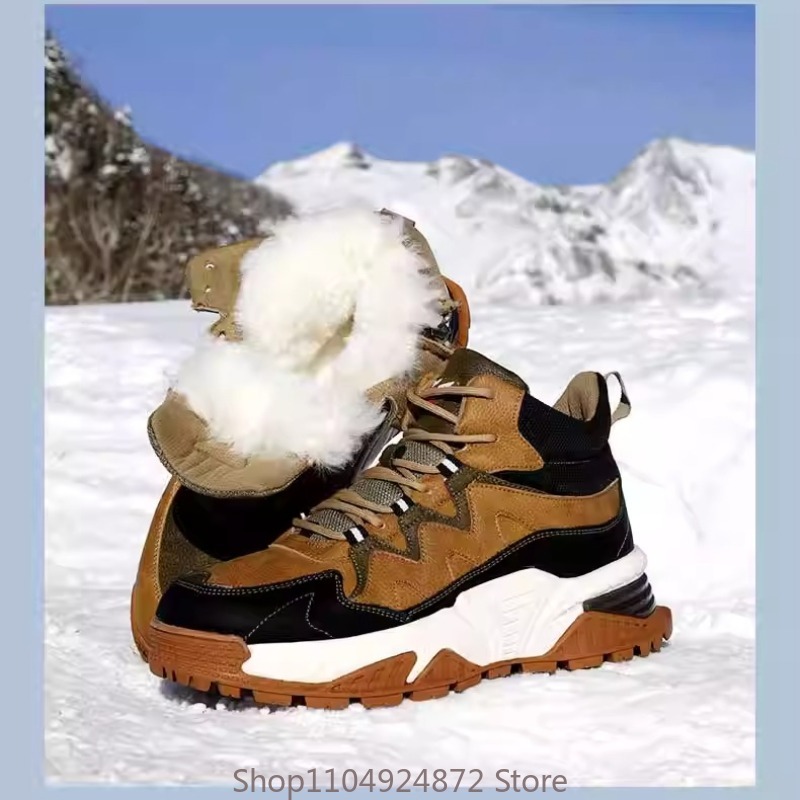 Men'S Shoes Popular - Winter Warme Wolle Baumwolle Schuhe männer