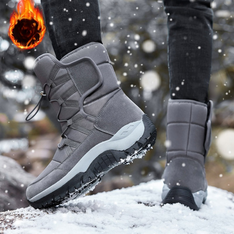 Hiking Boot Waterproof - MAIJIAKA Marken-Winterschuhe für Herren, rutschfeste Wanderstiefel,