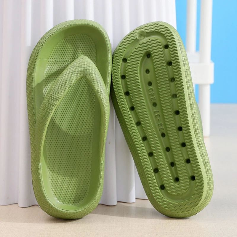 Men Shoes Size To Women - Rutschfeste Plateau-Flip-Flops für Damen 2026 Sommer