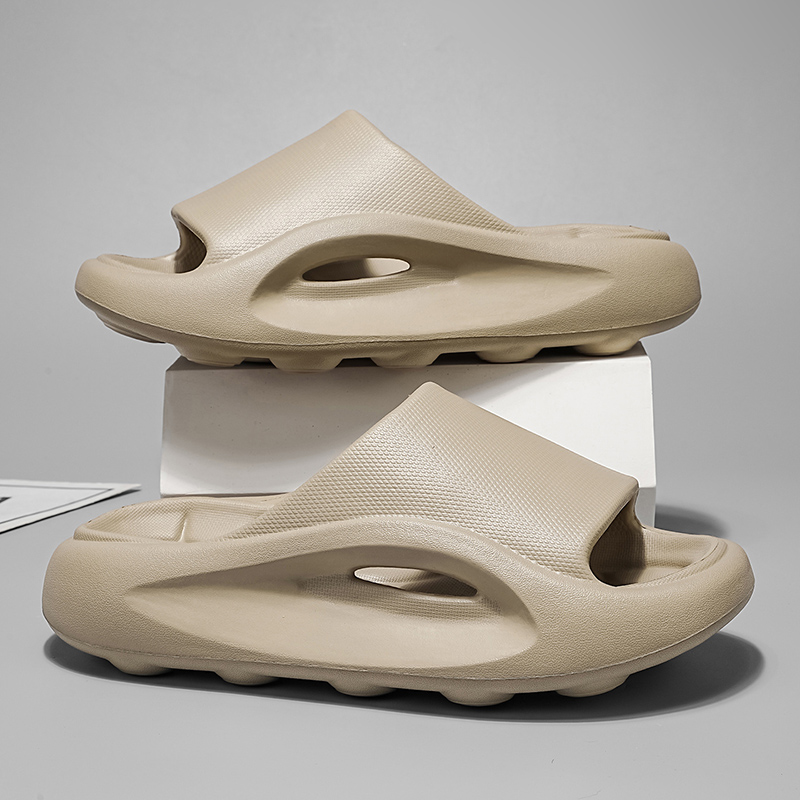Men'S Shoes Cloud - Sommer-Herren-Cloud-Slipper, Indoor-Outdoor-Sandalen, Weiche Pantoffeln, Strandclogs, Herren-Freizeitschuhe,