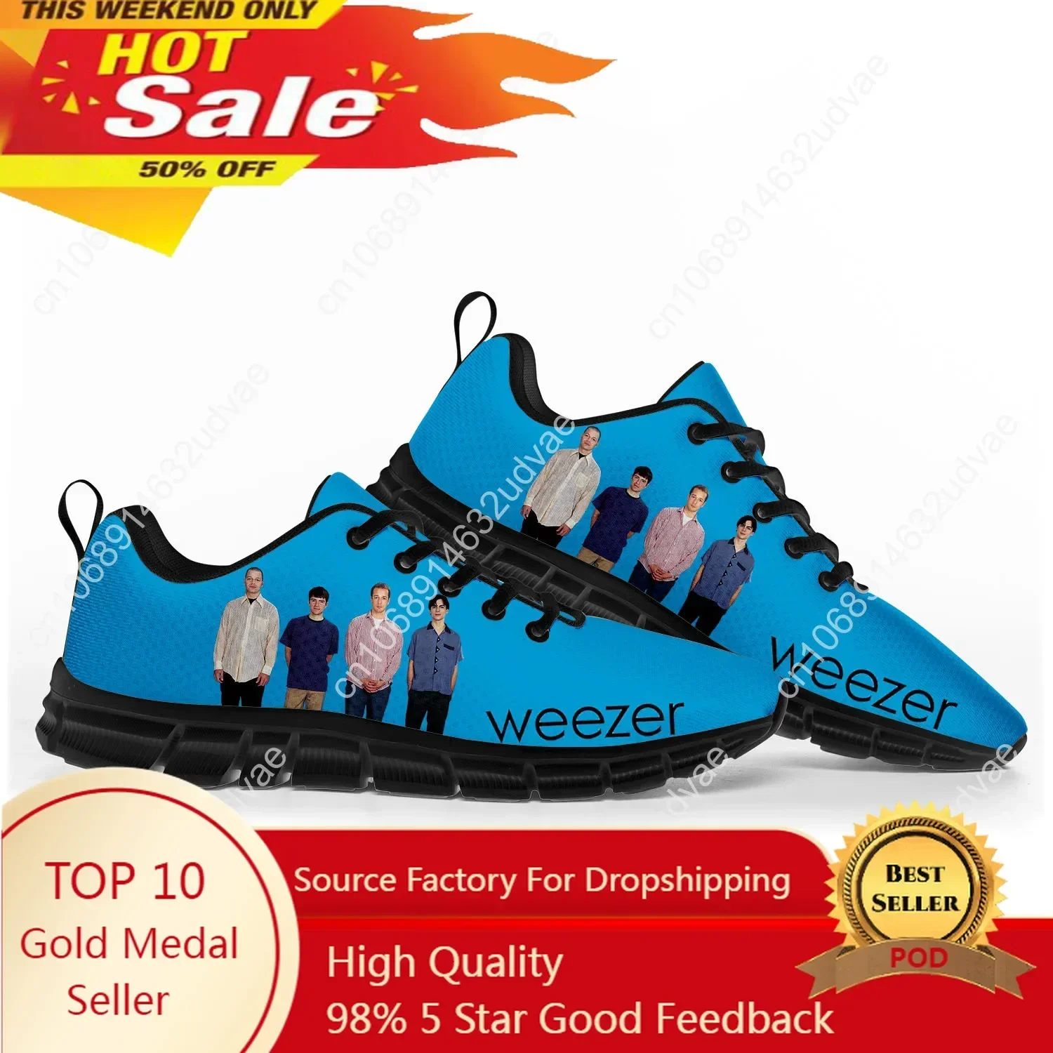 Men Shoes High - Weezer Sportschuhe für Herren und Damen,