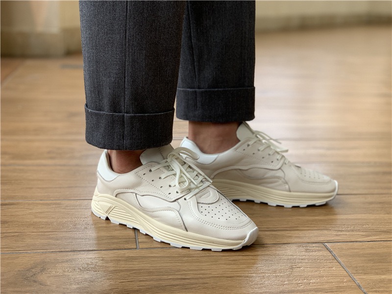 Men'S Shoes Hey Dude - Runde Spitze, Schnürung, lässige weiße Herren-Freizeitschuhe
