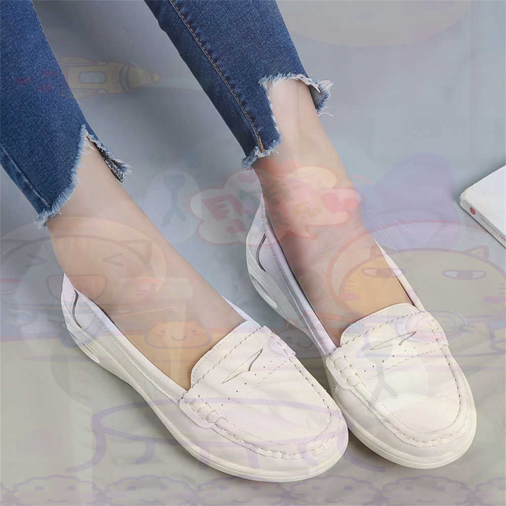 Men'S Shoes Good For Flat Feet - Weiche Slip-on Damen Große Größe Schuhe