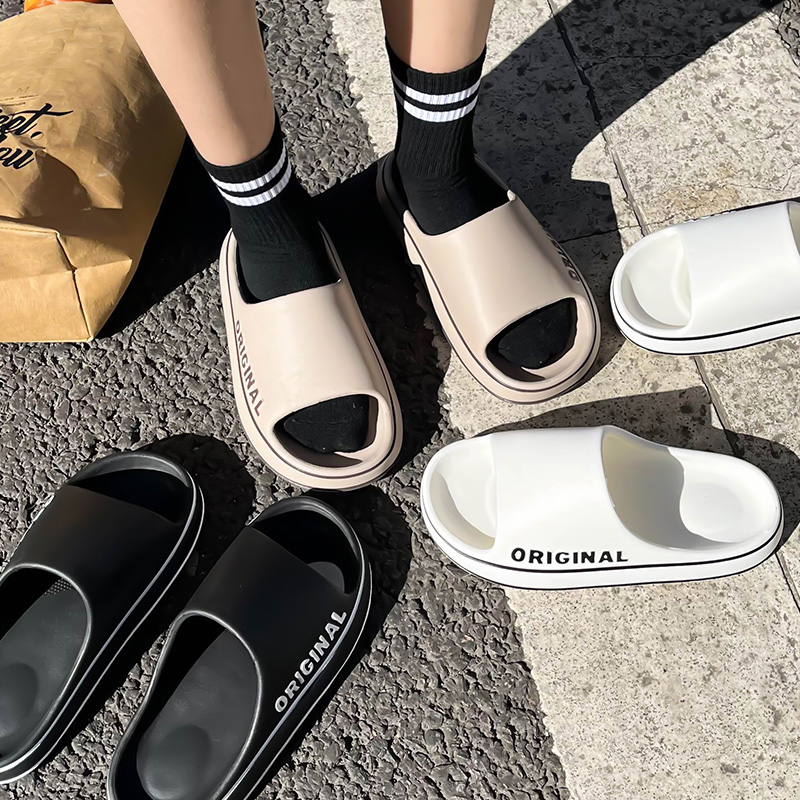 Men Shoes Size To Women - Herren Dicke Sohle Indoor Badezimmer Anti
