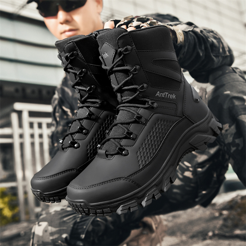 Hiking Boot Waterproof - Herren Wild-Trainingsstiefel für alle Jahreszeiten, rutschfeste,