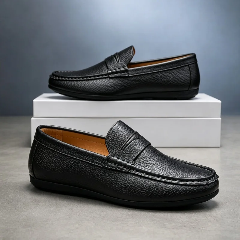 Men'S Shoes Hey Dude - Klassisches Design, Freizeitschuhe für Herren, Slip-On-Schuhe,