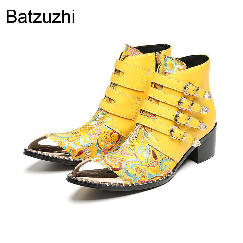 Batzuzhi 6,5 cm Absatz Modisch – Men Shoes For Wedding Bewertung und Preis