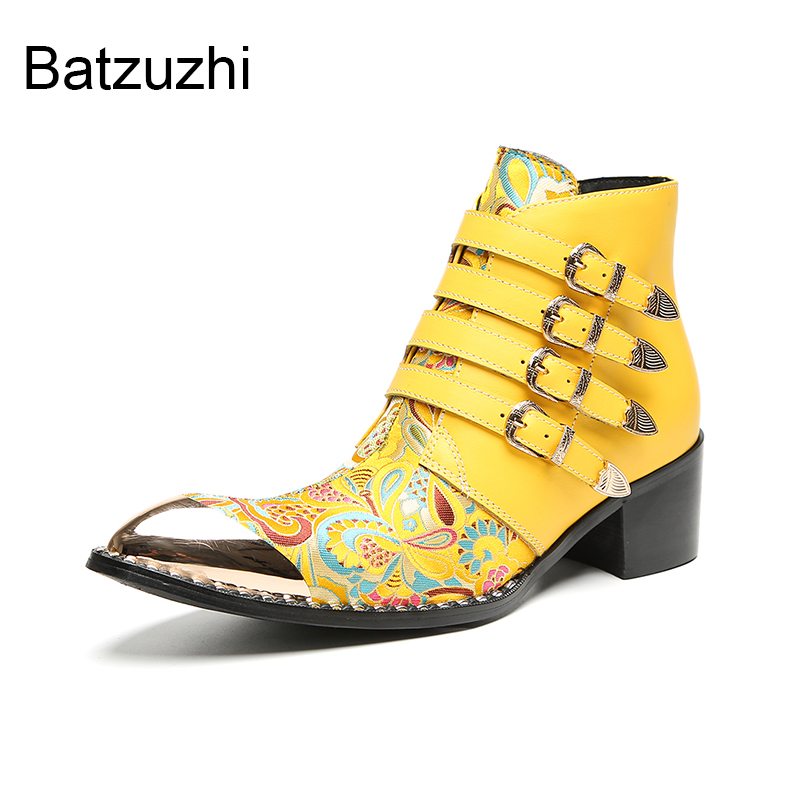 Batzuzhi 6,5 cm Absatz Modisch – Men Shoes For Wedding Bewertung und Preis