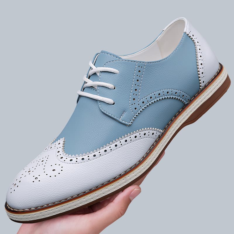 Herren-Schuhe, weiß, blau, zwe – Men'S Shoes Hey Dude Bewertung und Preis