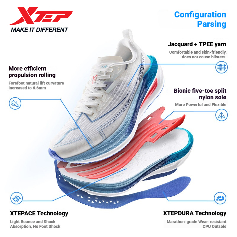Xtep One Piece Modeling 5.0 So – Men'S Xtep Shoes Bewertung und Preis