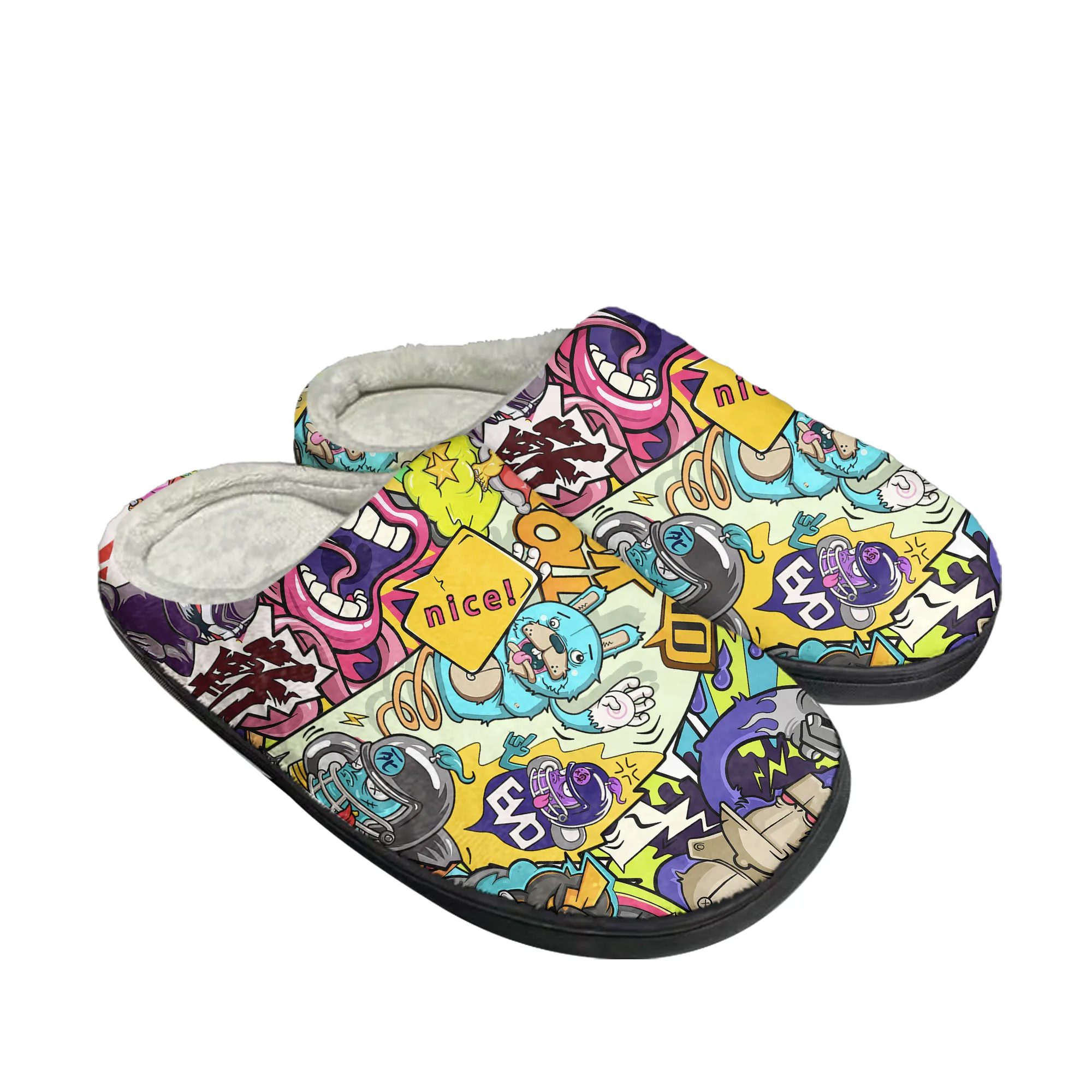 Street Art Graffiti Home Baumw – Men Shoes High Bewertung und Preis