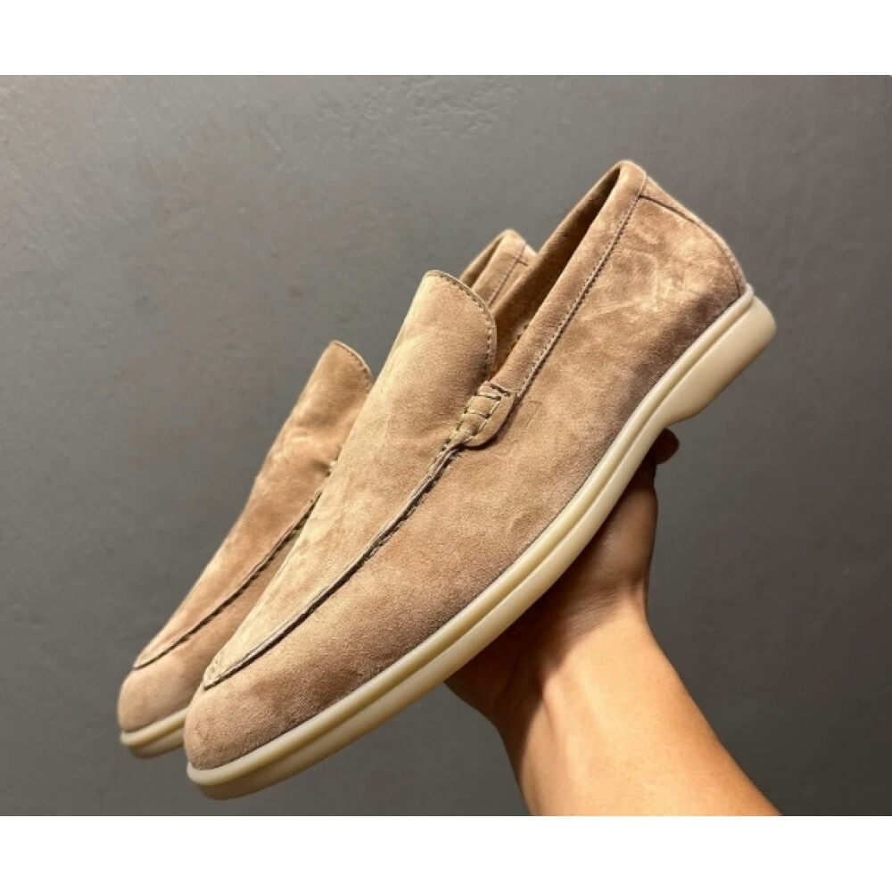 Luxuriöse beige Wildleder-Frei – Men'S Shoes Smart Bewertung und Preis