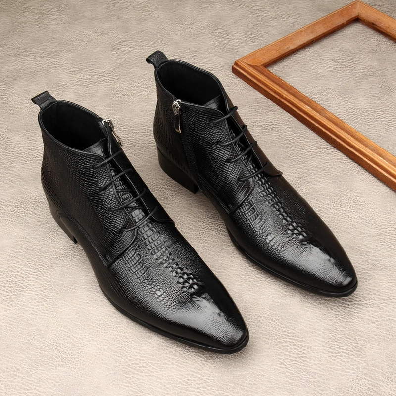 Luxuriöse Herren-Stiefel aus e – Men Shoes For Wedding Bewertung und Preis